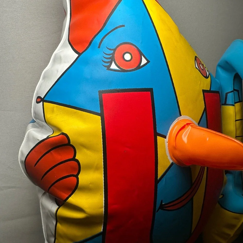 Vintage 1971 Inflatable The Letter People Miss‎ U Upsy Daisy Umbrella Arista C